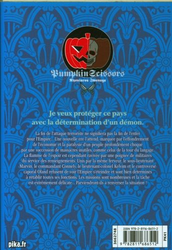 Produktbild: Pumpkin scissors. Tome 23