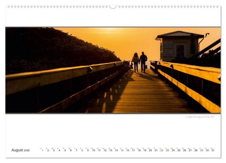 Produktbild: Emotionale Momente: Sylt de Luxe - die sch&ouml;nste deutsche Insel. (Wandkalender 2026 DIN A2 quer), CALVENDO Monatskalender