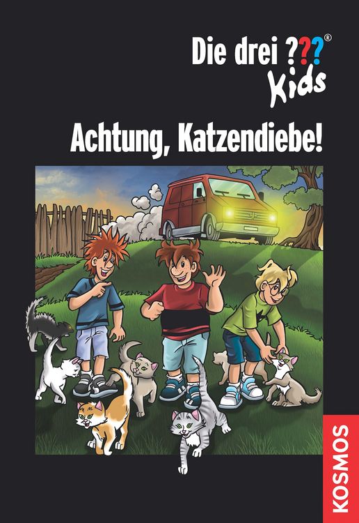 Produktbild: Die drei ??? Kids, Achtung, Katzendiebe! (drei Fragezeichen Kids)