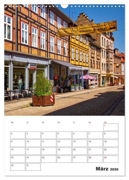 Produktbild: Blankenburg am Harz - Terminplaner (Wandkalender 2026 DIN A3 hoch), CALVENDO Monatskalender