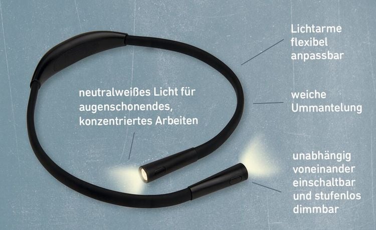 Produktbild: moses. libri_x Leselicht zum Umh&auml;ngen