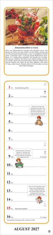 Produktbild: Tante Clara K&uuml;chenkalender 2027