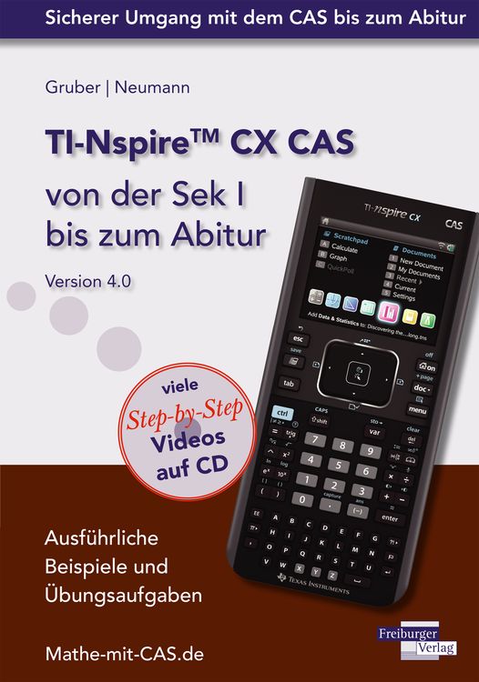 Produktbild: TI-Nspire CX CAS von der Sek I bis zum Abitur Version 4.0 mit CD-ROM