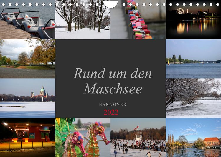 Produktbild: Rund um den Maschsee (Wandkalender 2022 DIN A4 quer)