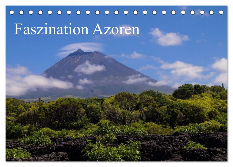 Produktbild: Faszination Azoren (Tischkalender 2026 DIN A5 quer), CALVENDO Monatskalender
