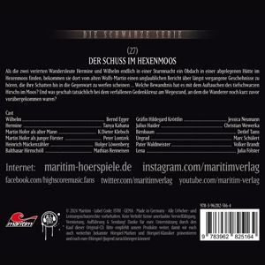 Produktbild: Die Schwarze Serie - Der Schuss im Hexenmoos,1 Audio-CD