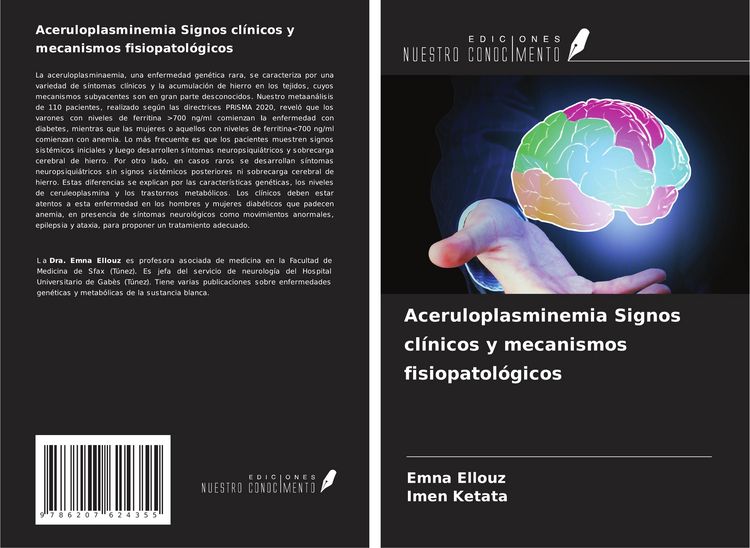 Produktbild: Aceruloplasminemia Signos cl&iacute;nicos y mecanismos fisiopatol&oacute;gicos