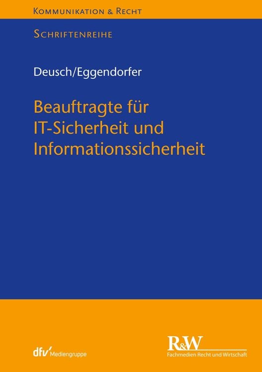 Produktbild: Beauftragte für IT-Sicherheit und Informationssicherheit