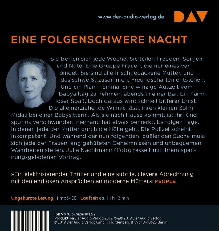 Produktbild: Die Mutter &ndash; Ein Fehler und du verlierst alles