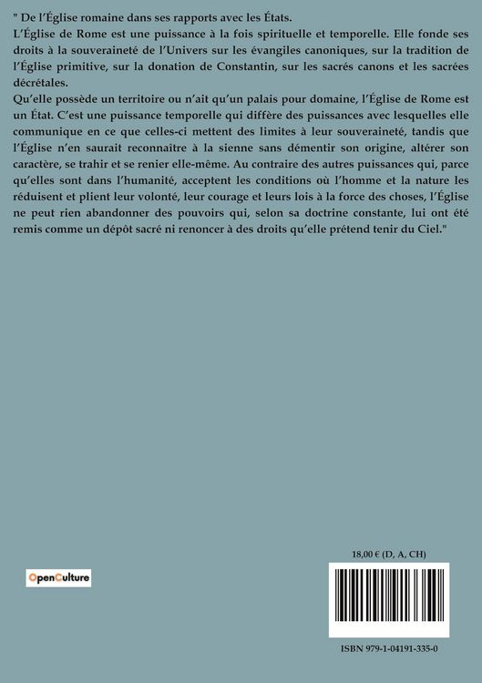 Produktbild: L'&Eacute;glise et la R&eacute;publique