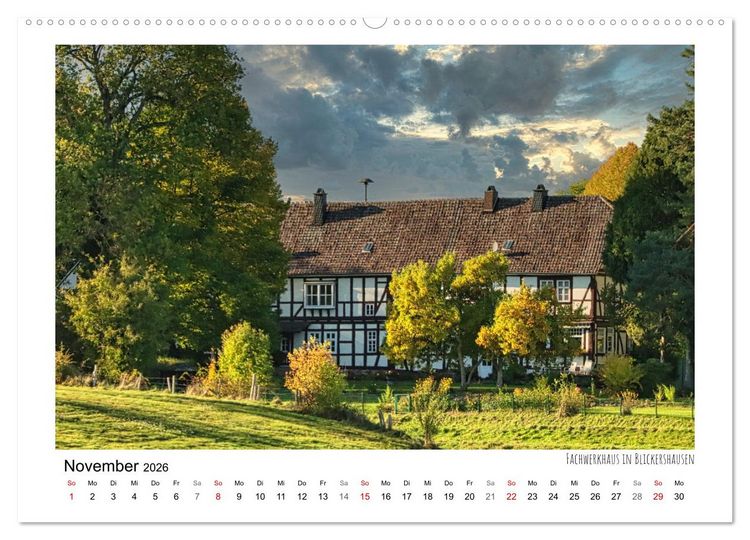 Produktbild: Zauberhaftes Witzenhausen (Wandkalender 2026 DIN A2 quer), CALVENDO Monatskalender