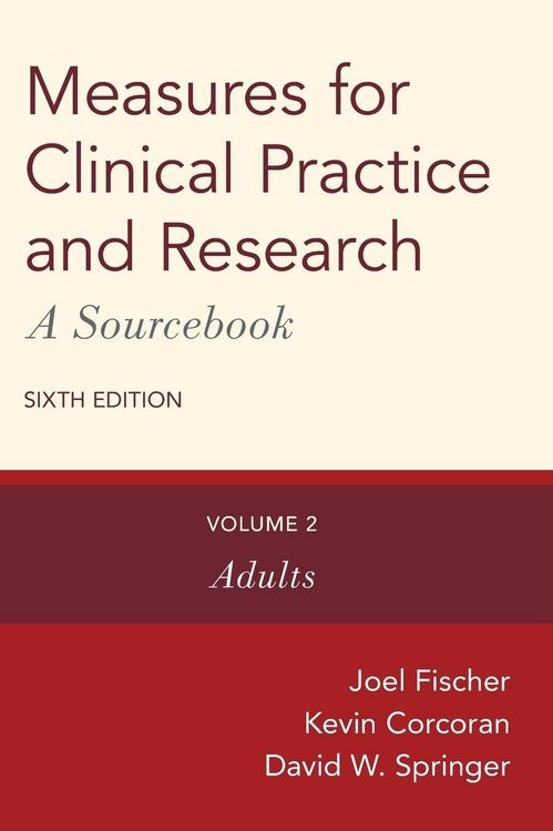 Produktbild: Measures for Clinical Practice and Research: A Sourcebook
