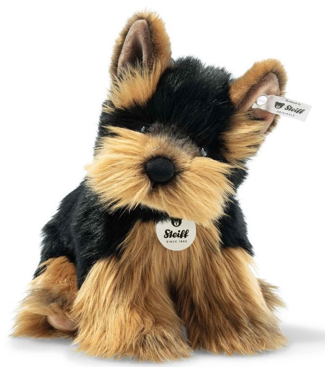 Produktbild: Steiff 076923 - Herkules Yorkshire Terrier, hellbraun, Pl&uuml;sch, 24 cm