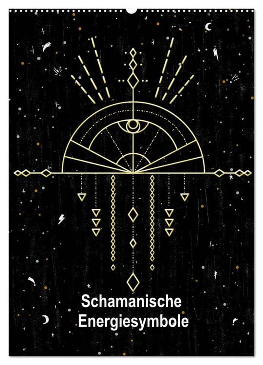 Produktbild: Schamanische Energiesymbole (Wandkalender 2026 DIN A2 hoch), CALVENDO Monatskalender
