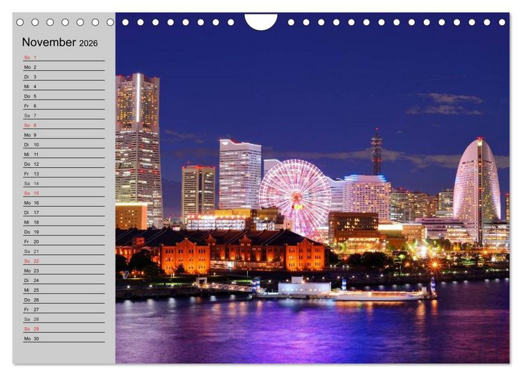 Produktbild: Japan &bull; Impressionen (Wandkalender 2026 DIN A4 quer), CALVENDO Monatskalender