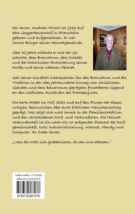 Produktbild: Glaub mir's, so war's, weil's Brauch war