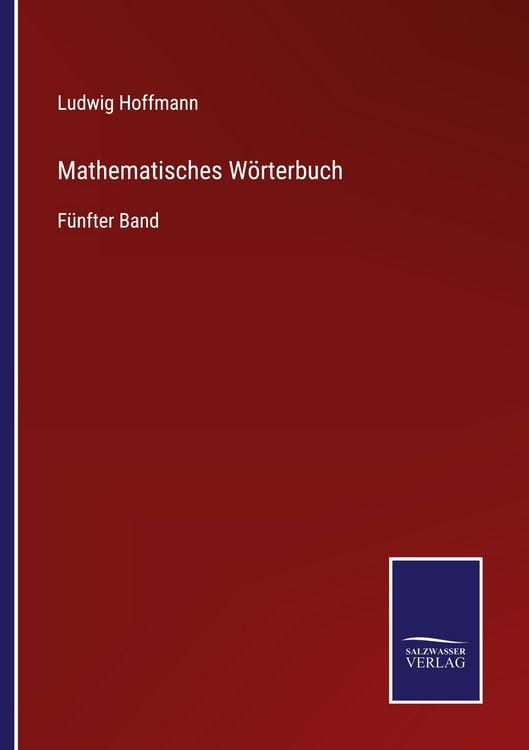 Produktbild: Mathematisches W&ouml;rterbuch