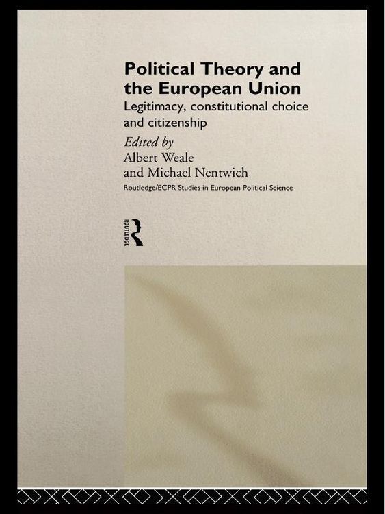 Produktbild: Political Theory and the European Union