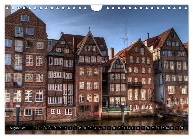 Produktbild: Europ&auml;ische St&auml;dte (Wandkalender 2026 DIN A4 quer), CALVENDO Monatskalender
