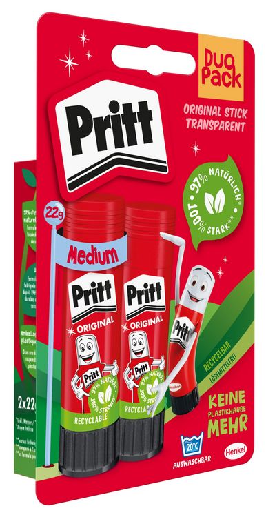 Produktbild: Henkel AG & Co. KGaA Klebestift Pritt 2x22g