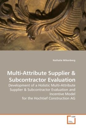Produktbild: Mikenberg, N: Multi-Attribute Supplier