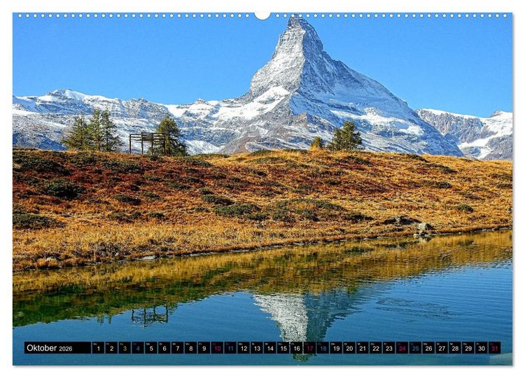 Produktbild: MATTERHORN. Faszination und Magie (Wandkalender 2026 DIN A2 quer), CALVENDO Monatskalender