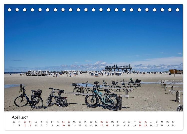 Produktbild: Halbinsel Eiderstedt - Momente der Natur (Tischkalender 2027 DIN A5 quer), CALVENDO Monatskalender