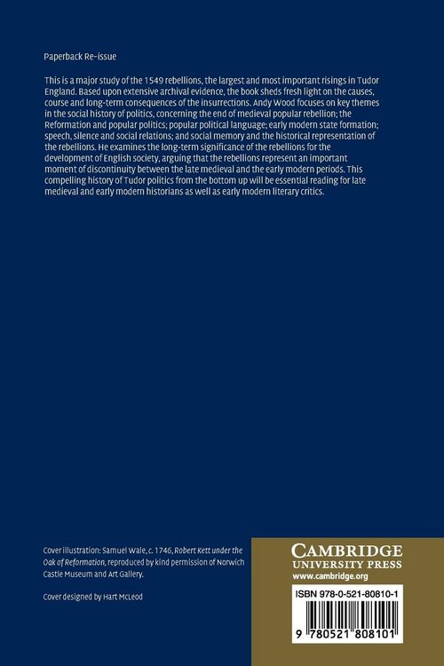 Produktbild: The 1549 Rebellions and the Making of Early Modern England