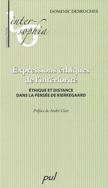 Produktbild: Expressions ethiques de l'interiorite