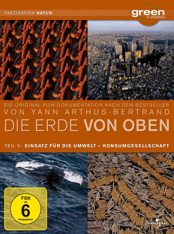 Produktbild: Die Erde von Oben Teil 5 - Green is Universal: Einsatz f&uuml;r die Umwelt/Konsumgesellschaft [2 DVDs]