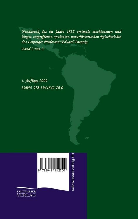 Produktbild: Reise in Chile, Peru und auf dem Amazonas in den Jahren 1827 - 1832 (Zweiter Band)