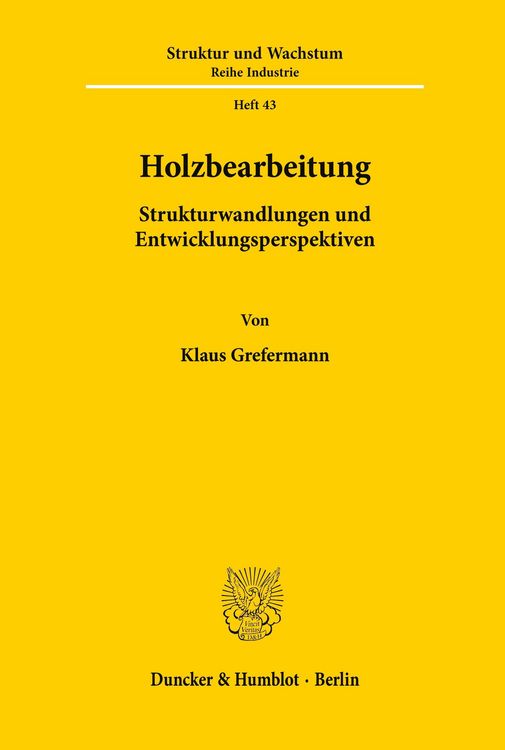 Produktbild: Holzbearbeitung.
