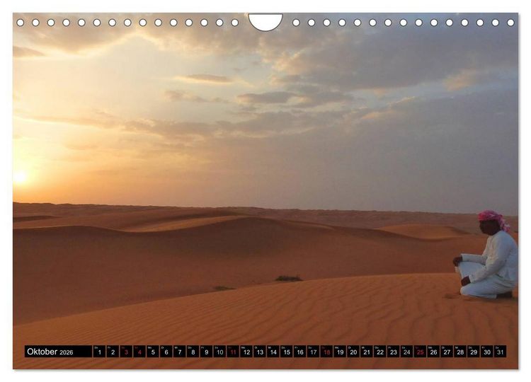 Produktbild: Faszinierendes Reiseland Oman (Wandkalender 2026 DIN A4 quer), CALVENDO Monatskalender
