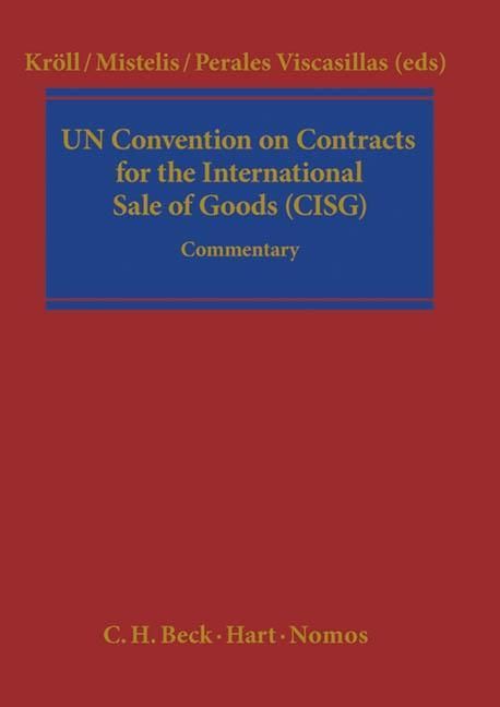 Produktbild: UN Convention on Contracts for the International Sale of Goods (CISG)