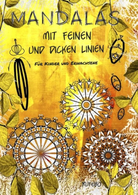 Produktbild: Mandalas mit feinen und dicken Linien