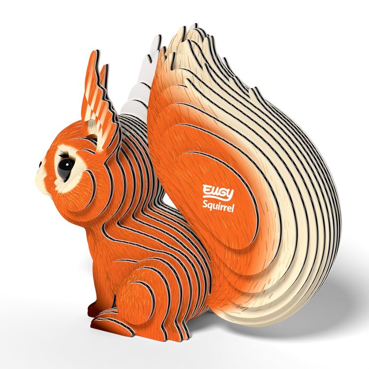 Produktbild: EUGY - 3D Bastelset Eichh&ouml;rnchen