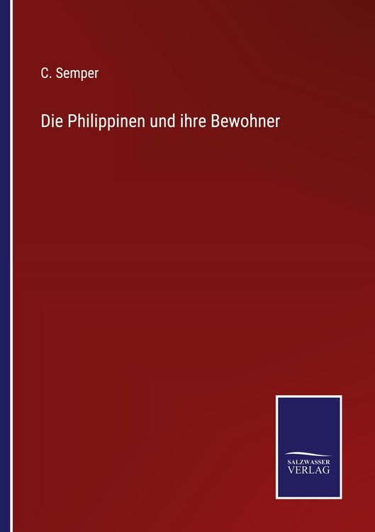 Produktbild: Die Philippinen und ihre Bewohner