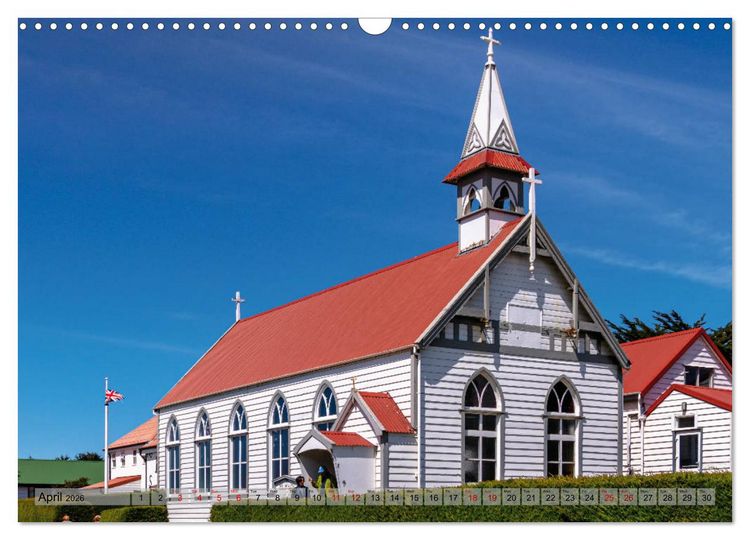 Produktbild: In the Falkland Islands (Wall Calendar 2026 DIN A3 landscape), CALVENDO 12 Month Wall Calendar