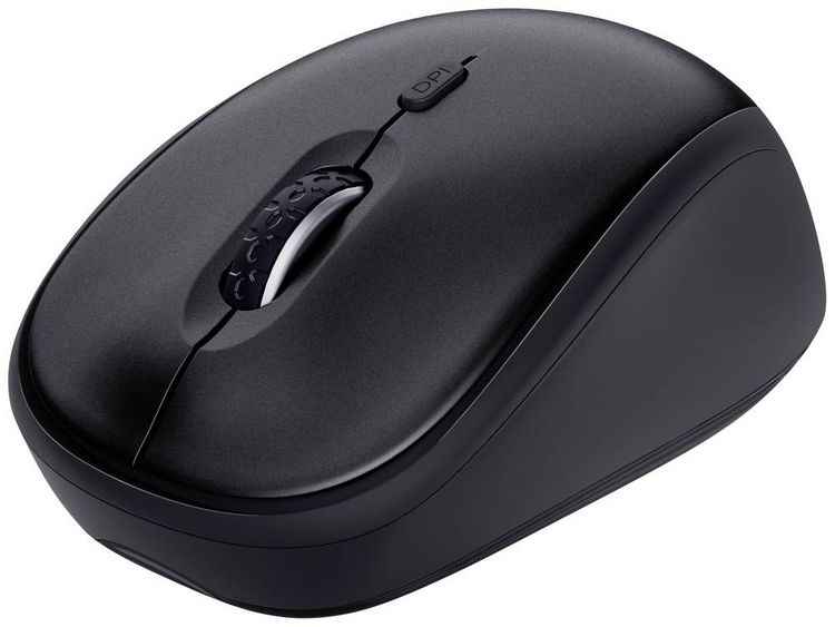 Produktbild: Trust ODY II Bluetooth&reg; Tastatur, Maus-Set mit numerischer Tastatur Deutsch, QWERTZ Schwarz