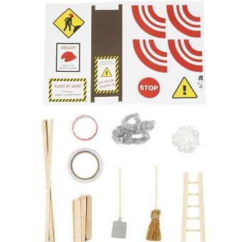 Produktbild: Baustelle, Mini-Kreativ-Set f&uuml;r Wichtelt&uuml;re