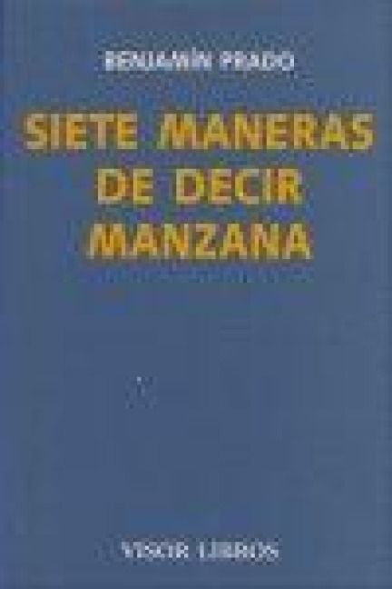 Produktbild: Siete maneras de decir manzana