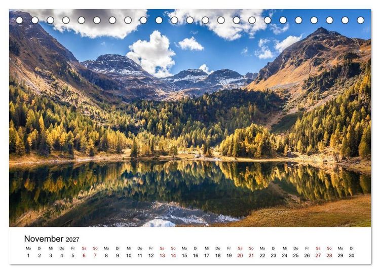 Produktbild: Zeitlose Landschaften (Tischkalender 2027 DIN A5 quer), CALVENDO Monatskalender