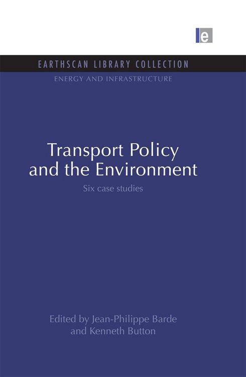 Produktbild: Transport Policy and the Environment