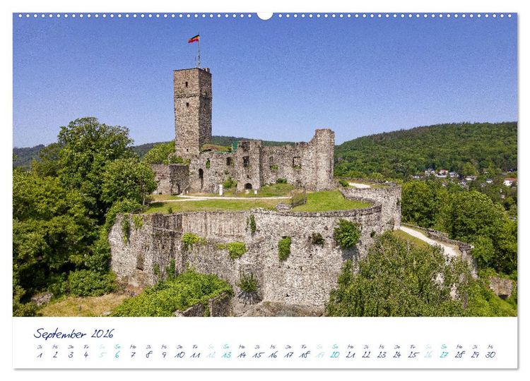 Produktbild: Taunus, deine T&uuml;rme (hochwertiger Premium Wandkalender 2026 DIN A2 quer), Kunstdruck in Hochglanz