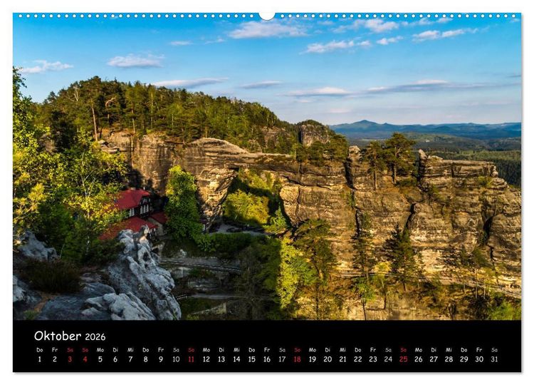 Produktbild: Wandern in Europa (hochwertiger Premium Wandkalender 2026 DIN A2 quer), Kunstdruck in Hochglanz