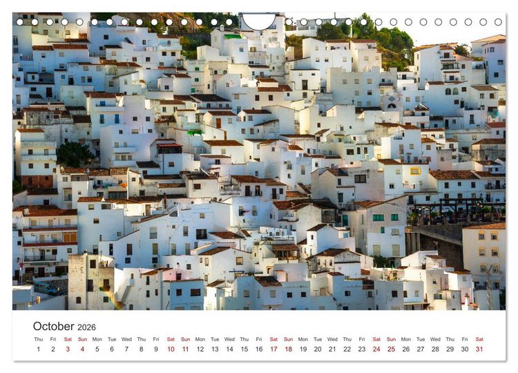 Produktbild: Andalusia (Wall Calendar 2026 DIN A4 landscape), CALVENDO 12 Month Wall Calendar