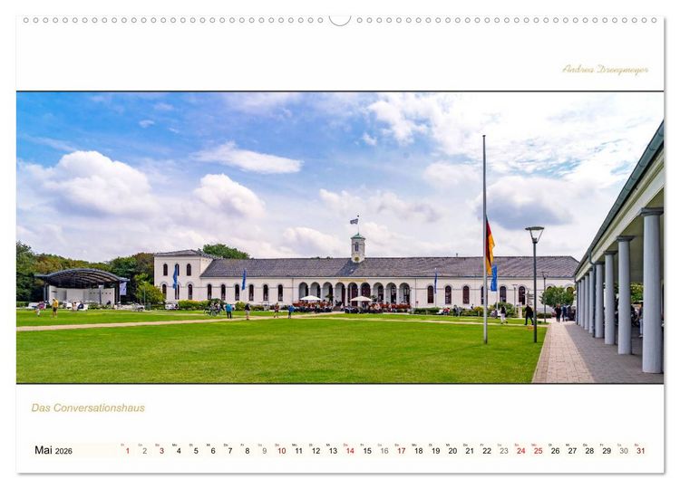 Produktbild: NORDERNEY PANORAMA (Wandkalender 2026 DIN A2 quer), CALVENDO Monatskalender