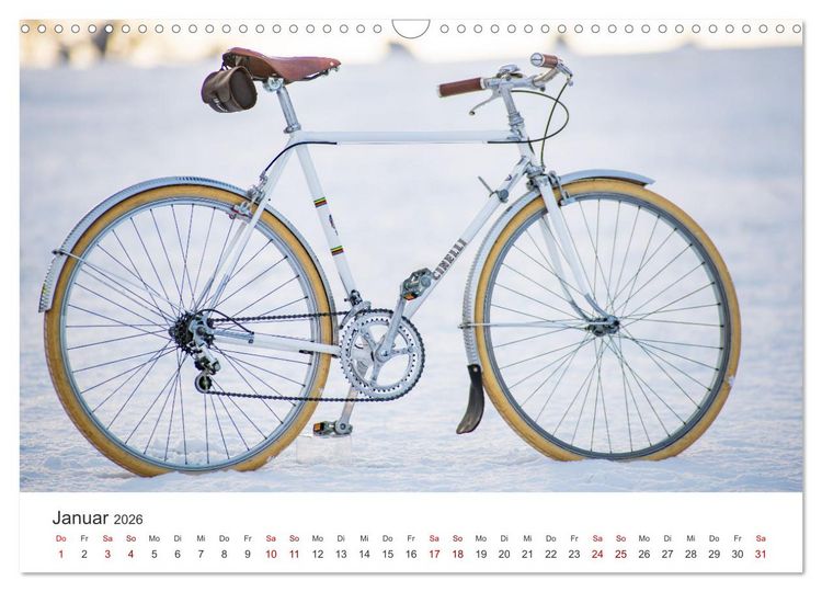 Produktbild: Stahlrenner - Rennrad-Klassiker aus Europa (Wandkalender 2026 DIN A3 quer), CALVENDO Monatskalender