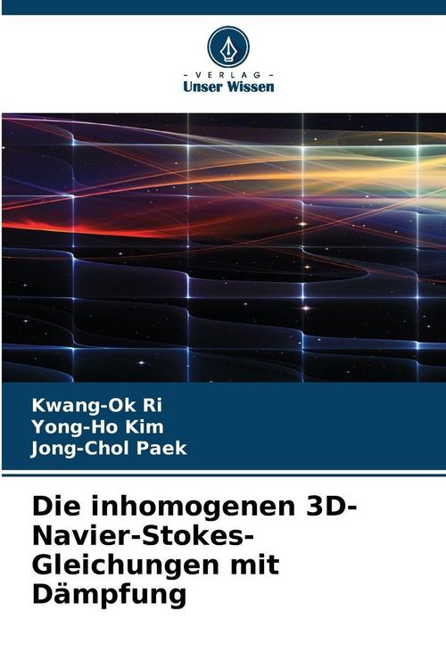 Produktbild: Die inhomogenen 3D-Navier-Stokes-Gleichungen mit D&auml;mpfung