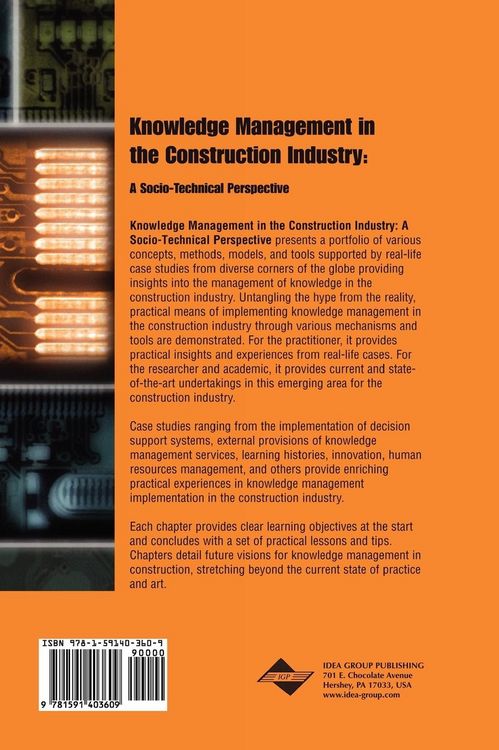 Produktbild: Knowledge Management in the Construction Industry